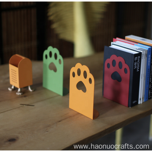 Cat paw print creative character book stand